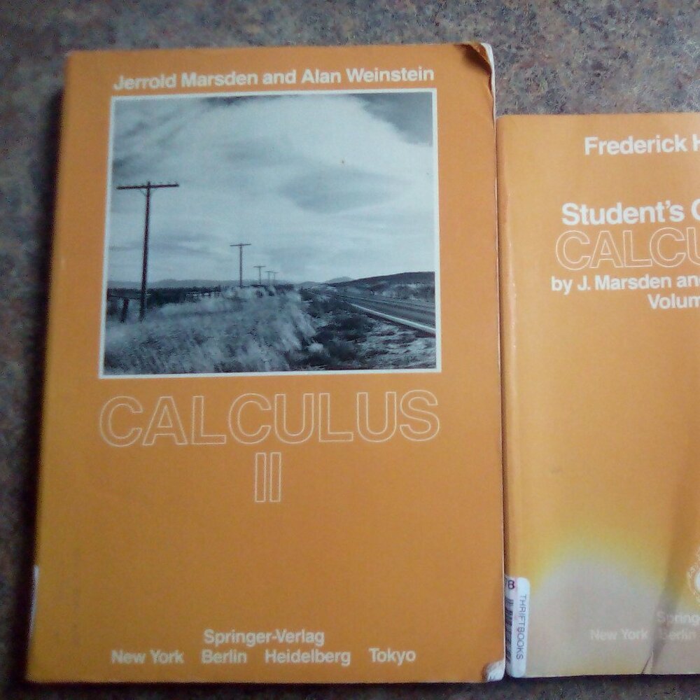Calculus II books for Caltech curriculum old school